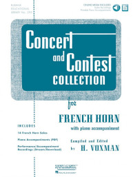 Concert And Contest Collection (noty na lesní roh) (+audio)