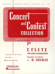 Concert And Contest Collection (noty na příčnou flétnu, klavír)