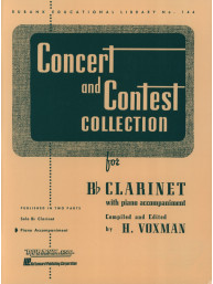 Concert And Contest Collection (noty na klarinet, klavír)