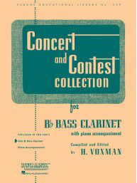 Concert And Contest Collection (noty na basklarinet)