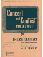 Concert And Contest Collection (noty na basklarinet, klavír)