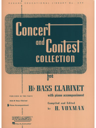 Concert And Contest Collection (noty na basklarinet, klavír)