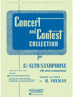 Concert And Contest Collection (noty na altsaxofon, klavír)