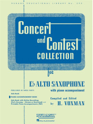 Concert And Contest Collection (noty na altsaxofon, klavír)