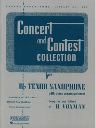 Concert And Contest Collection (noty na tenorsaxofon)