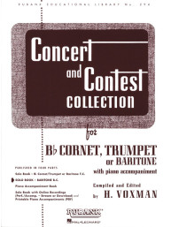 Concert And Contest Collection (noty na baskřídlovku, eufonium v basovém klíči)