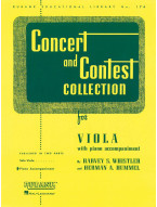 Concert And Contest Collection (noty na violu, klavír)