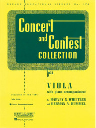 Concert And Contest Collection (noty na violu, klavír)