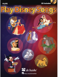 Play Disney Songs (noty na příčnou flétnu) (+audio)