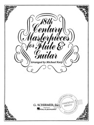 18th Century Masterpieces for Flute and Guitar (noty na příčnou flétnu, kytaru)