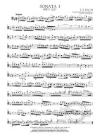 Johann Sebastian Bach: Sonatas For Cello And Keyboard (noty na violoncello, klavír)
