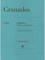 Enrique Granados: Andaluza - Danza espaňola no. 5 (noty na klavír)