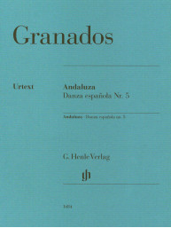 Enrique Granados: Andaluza - Danza espaňola no. 5 (noty na klavír)