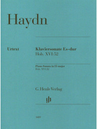 Joseph Haydn: Piano Sonata in E flat major Hob. XVI:52 (noty na klavír)