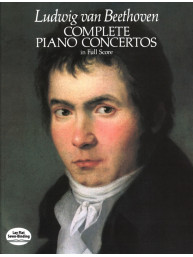 Ludwig van Beethoven: Complete Piano Concertos (noty, partitury)