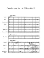 Ludwig van Beethoven: Complete Piano Concertos (noty, partitury)
