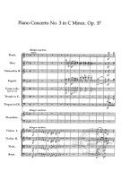 Ludwig van Beethoven: Complete Piano Concertos (noty, partitury)