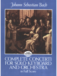 Johann Sebastian Bach: Complete Concerti (noty, partitury)