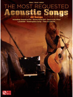 Most Requested Acoustic Songs (noty na klavír, zpěv, akordy)