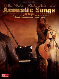 Most Requested Acoustic Songs (noty na klavír, zpěv, akordy)