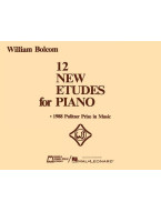 William Bolcom: 12 New Etudes for Piano (noty na klavír)