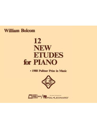 William Bolcom: 12 New Etudes for Piano (noty na klavír)