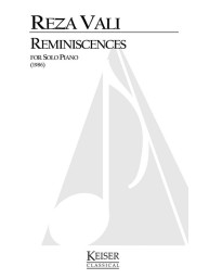 Reza Vali: Reminiscences (noty na klavír)