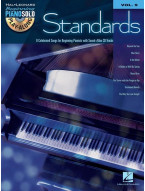 Beginning Piano Solo Play-Along 9: Standards (velké noty na klavír na snadný klavír) (+audio)