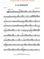 Claude Bolling: Jazz A La Francaise (noty na klavír, kontrabas, bicí)