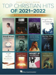 Top Christian Hits of 2021-2022 (noty na klavír, zpěv, akordy)