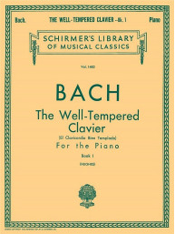 Johann Sebastian Bach: Well Tempered Clavier - Book 1 (noty na klavír)
