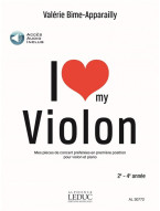 I Love my Violon (noty na housle, klavír) (+audio)