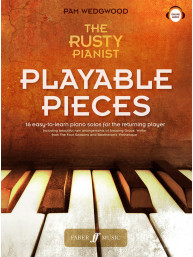 Pam Wedgwood: The Rusty Pianist - Playable Pieces (noty na klavír) (+audio)