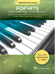 Instant Piano Songs: Pop Hits (noty na snadný klavír)