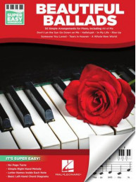 Super Easy Songbook: Beautiful Ballads (noty na super snadný klavír)