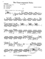 Solos for the Percussion Player (noty na perkuse, klavír)