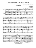 First Solos for the Flute Player (noty na příčnou flétnu, klavír)