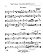 First Solos for the Flute Player (noty na příčnou flétnu, klavír)