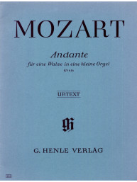 W.A. Mozart: Andante F major for a Musical Clock K. 616 (noty na klavír)