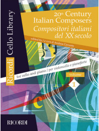 20th Century Italian Composers 1 (noty na violoncello, klavír)