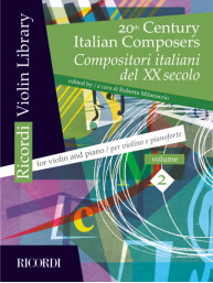 20th Century Italian Composers 2 (noty na housle, klavír)