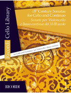 18th Century Sonatas for Cello and Continuo (noty na violoncello)