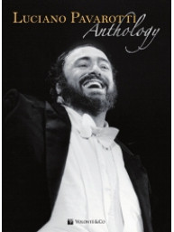 Luciano Pavarotti: Anthology (noty na klavír, zpěv, akordy)