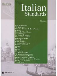 Italian Standards (noty na klavír, zpěv, akordy)