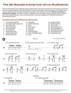 ASAP Drum Rudiments, Plus (noty na bicí) (+audio)