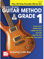Collin Bay: Modern Guitar Method Grade 1 (noty, tabulatury na kytaru) (+audio)