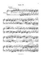 Johann Sebastian Bach: English Suites Book 2 (noty na klavír)