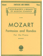 Wolfgang Amadeus Mozart: Fantasias And Rondos For Piano (noty na klavír)