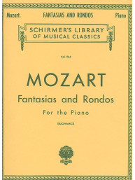 Wolfgang Amadeus Mozart: Fantasias And Rondos For Piano (noty na klavír)