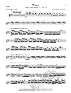 Antonio Vivaldi: Winter - Four Seasons, Op 8 (noty na housle, klavír)